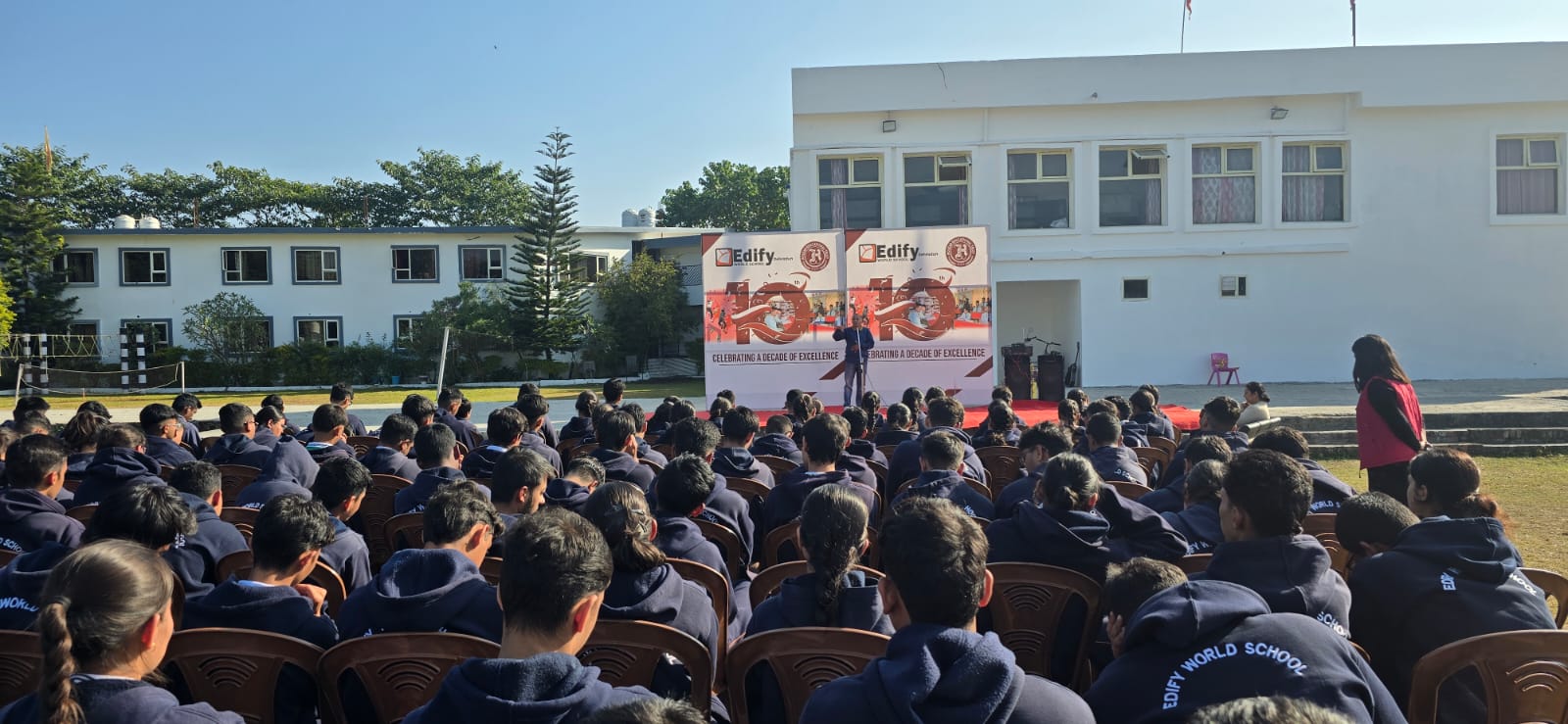 एडीफाई वर्ल्ड स्कूल देहरादून ने वंदे मातरम् के 150 वर्ष समारोह में दिखाई धरोहर के प्रति प्रतिबद्धता