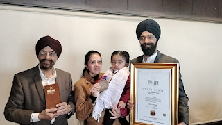 हल्द्वानी की नन्ही प्रतिभा मेहर कौर का कमाल: 1 साल 7 माह की उम्र में वर्ल्ड बुक ऑफ रिकॉर्ड्स में नाम दर्ज