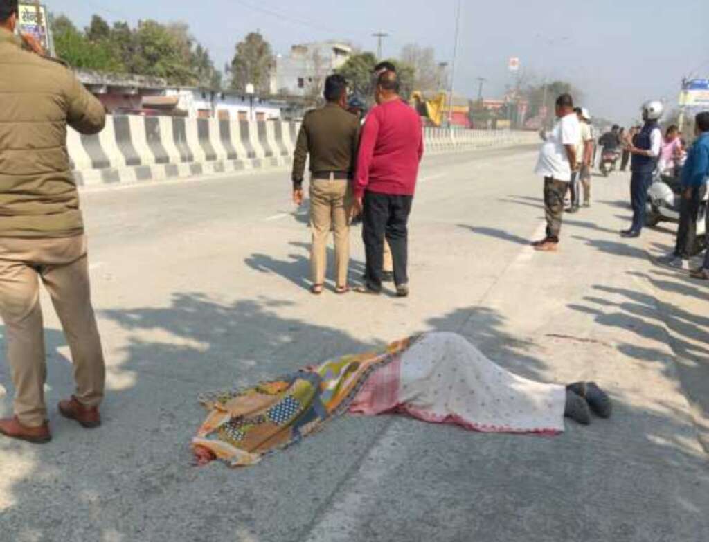हल्द्वानी: बेरीपड़ाव में डंपर ने स्कूटी को रौंदा, युवक की मौके पर ही दर्दनाक मौत; लिफ्ट लेने वाली युवती की हालत नाजुक