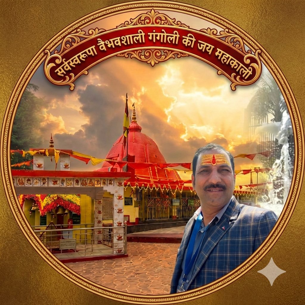 हाट कालिका दरबार में बंधी 'होली चीर': भक्ति और लोकसंस्कृति के रंगों से सराबोर हुई गंगोलीहाट, कुमाऊं में उमंग का आगाज़