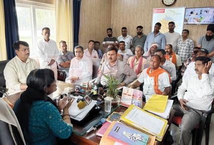 गदरपुर में किसानों को राहत, धान की तैयार पौध जोतने की कार्रवाई पर रोक